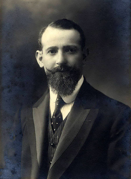 Haim Abraham before his wedding, Constantinople. 1914