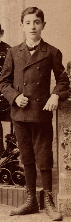 Isak Abraham, age 13, Ruschuk, 1896