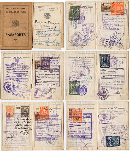 Passport, 1934