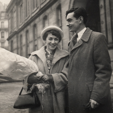 Uriel and Toni Wedding, Paris 1951