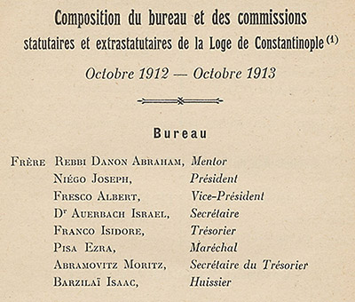Bulletin de la Grande Loge de district XI et de la Loge de Constantinople no. 678