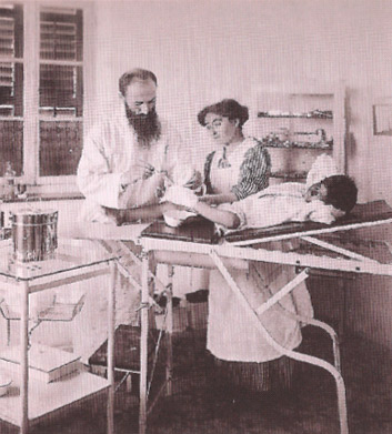 Jewish Hospital, Haifa 1911.