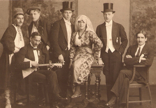 Polja Datnowksky - wedding with Nikolai Frumkin