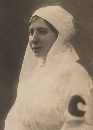 Ronya in nurse uniform - 1912