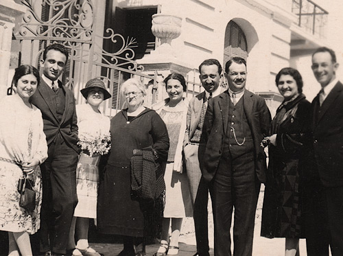 Juliette, Visa, Isaac-sarica. Tel-Aviv, 1927