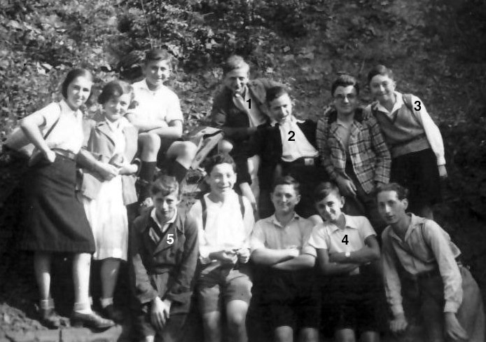 Youth Group, with Yitzhak, Saul