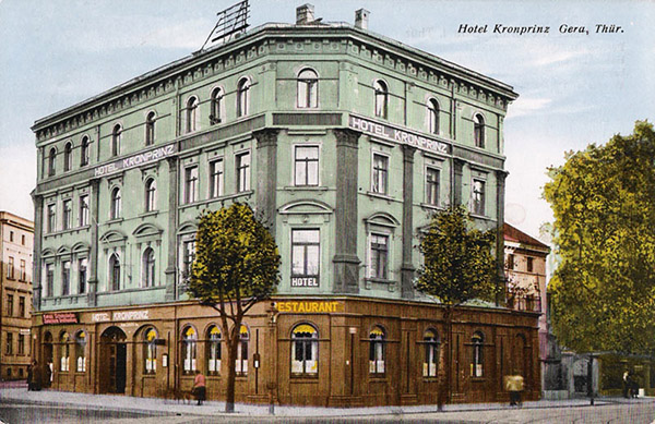 Gera Kronprinz Hotel.