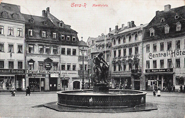 Gera: Marktplatz